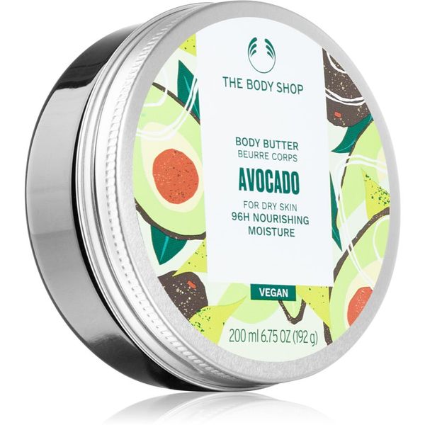 The Body Shop The Body Shop Body Butter Avocado тоалетно мляко за тяло за суха кожа 200 мл.