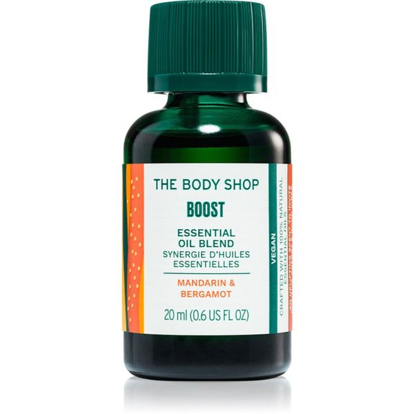 The Body Shop The Body Shop Boost Essential Oil Blend есенциално масло от мандарина с успокояващ ефект Mandarin & Bergamot 20 мл.
