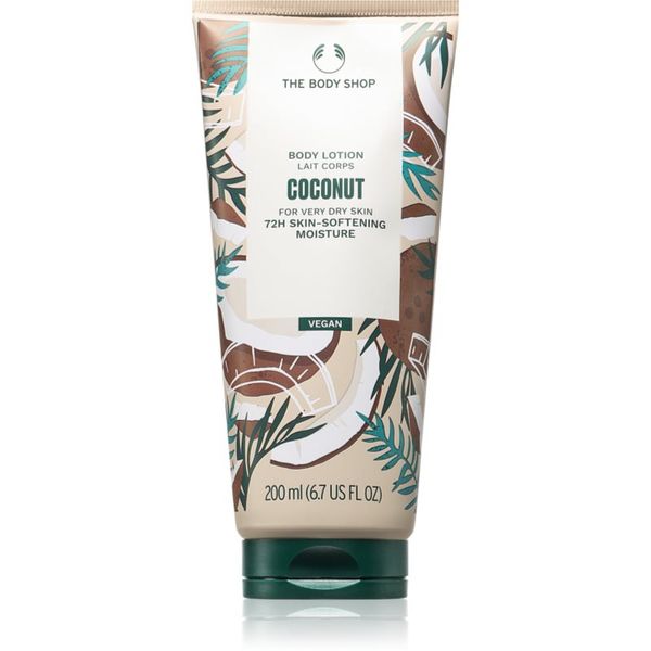 The Body Shop The Body Shop Coconut Body Lotion тоалетно мляко за тяло с кокос 200 мл.