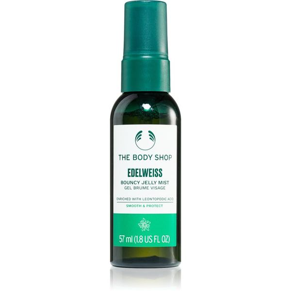 The Body Shop The Body Shop Edelweiss Bouncy Jelly Mist мъгла за лице за интензивна хидратация 57 мл.