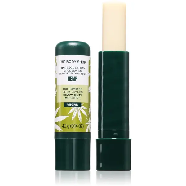 The Body Shop The Body Shop Hemp Lip Rescue Stick интензивен хидратиращ балсам за устни 4.2 гр.