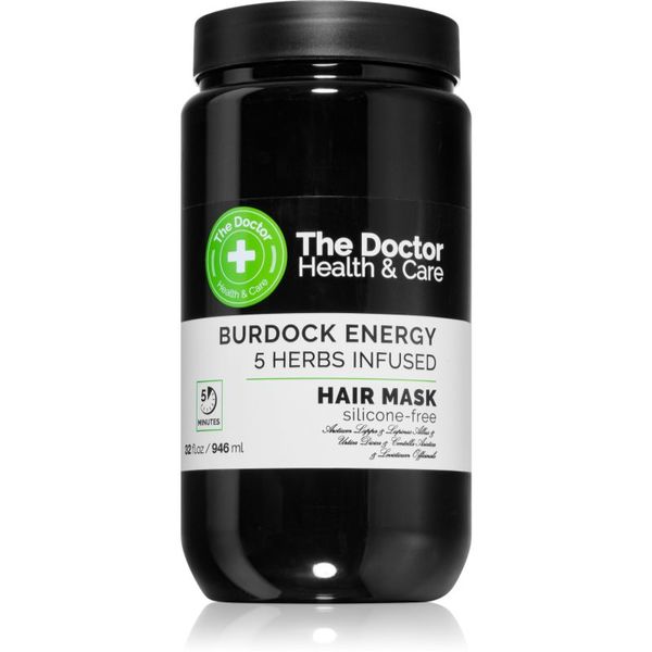 The Doctor The Doctor Burdock Energy 5 Herbs Infused подсилваща маска За коса 946 мл.
