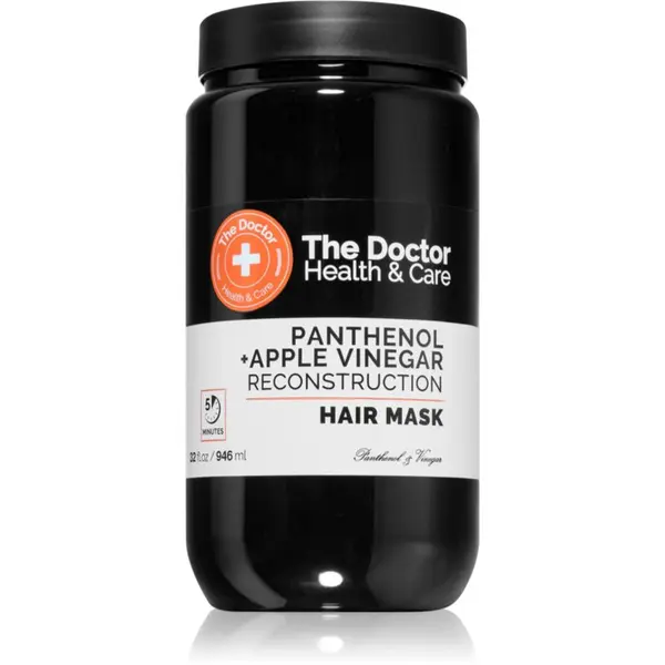 The Doctor The Doctor Panthenol + Apple Vinegar Reconstruction Hair Mask интензивна регенерираща маска За коса 946 мл.