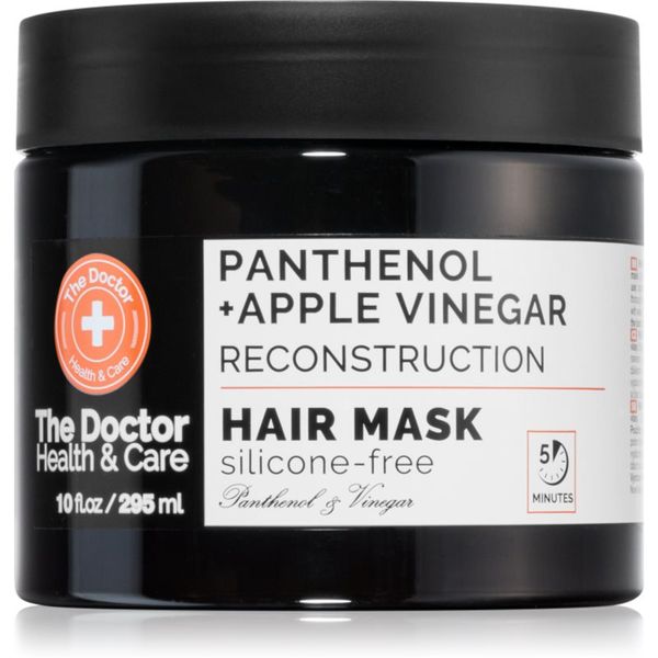The Doctor The Doctor Panthenol + Apple Vinegar Reconstruction подхранваща маска за коса с пантенол 295 мл.