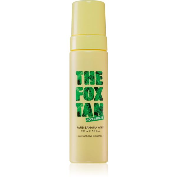 The Fox Tan The Fox Tan Rapid Banana Whip продукт за ускоряване и удължаване ефекта на загар без защитен фактор 200 мл.