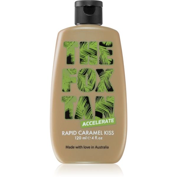 The Fox Tan The Fox Tan Rapid Caramel Kiss хидратиращ крем за ускоряване на тена 120 мл.