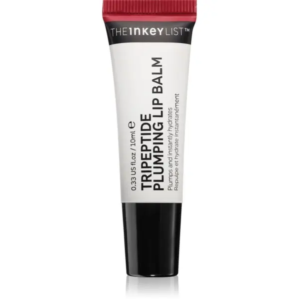 The Inkey List The Inkey List Tripeptide Plumping Lip Balm балсам за устни с увеличаващ ефект цвят Berry 10 мл.