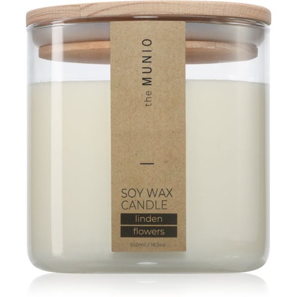 The Munio The Munio Linden Flowers ароматна свещ 550 мл.