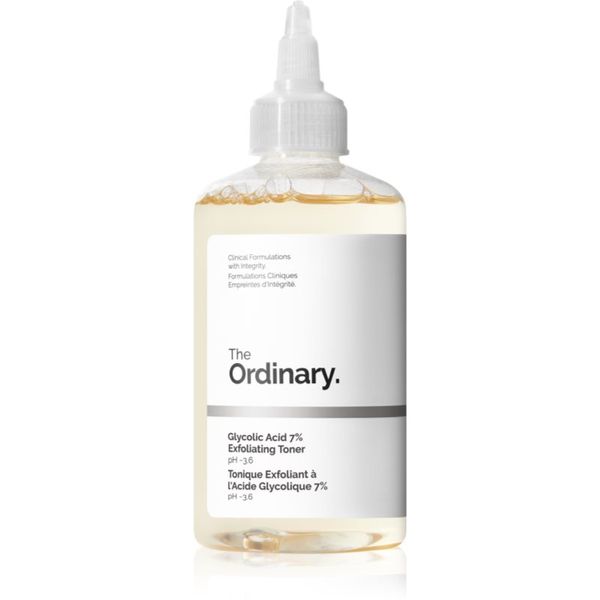 The Ordinary The Ordinary Glycolic Acid 7% Exfoliating Toner ексфолиращ почистващ тоник 240 мл.