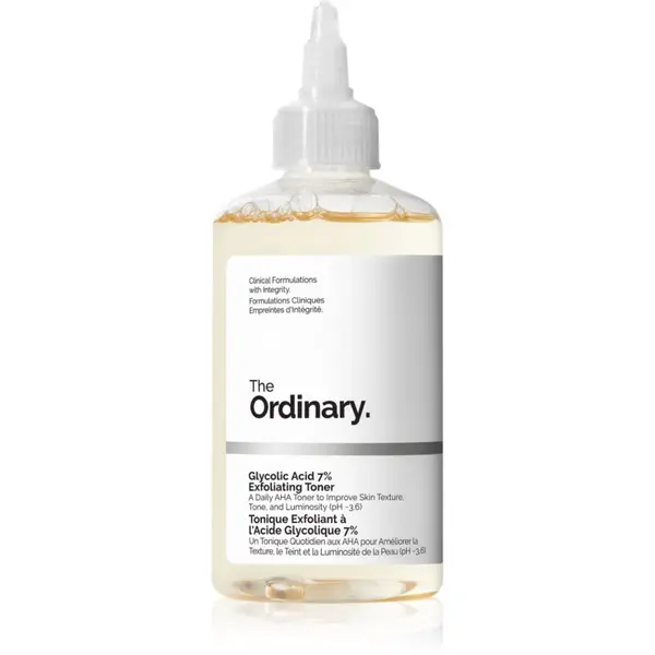 The Ordinary The Ordinary Glycolic Acid 7% Exfoliating Toner ексфолиращ почистващ тоник 240 мл.