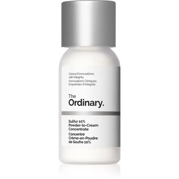 The Ordinary The Ordinary Sulfur 10% Powder-to-Cream Concentrate локална грижа против акне 5 гр.