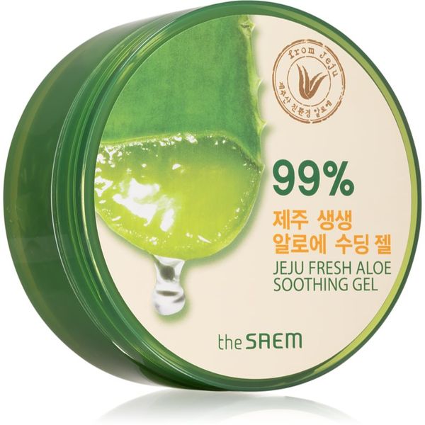 The Saem The Saem Jeju Fresh Aloe 99% хидратиращ и успокояващ гел 300 мл.
