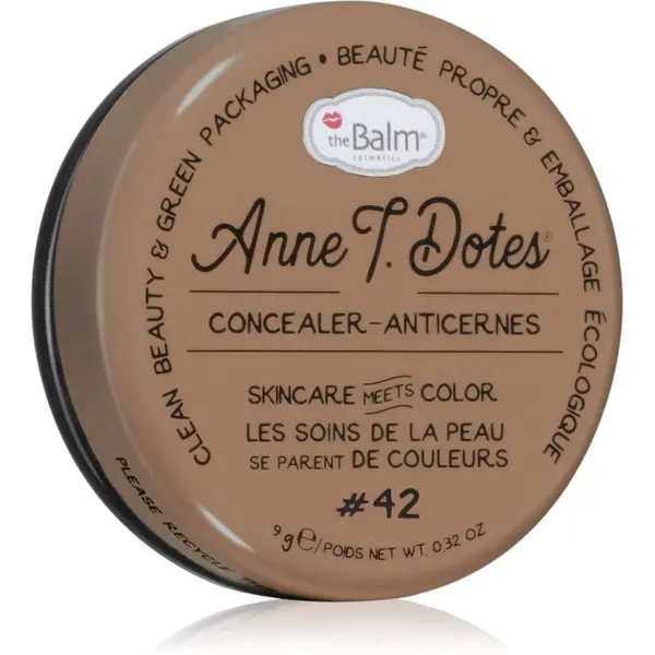 theBalm theBalm Anne T. Dotes® Concealer коректор против зачервяване цвят #42 9 гр.