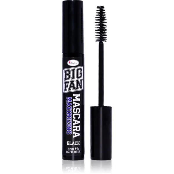 theBalm theBalm Big Fan™ Maximizing Mascara спирала за обем и сгъстяване на миглите 8.2 мл.