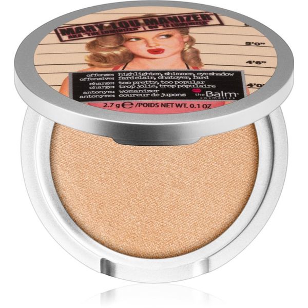 theBalm theBalm Lou Manizer хайлайтър и сенки за очи в едно цвят Mary 2,7 гр.