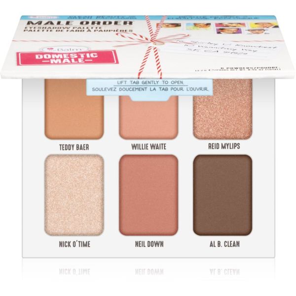 theBalm theBalm Male Order® Domestic Male палитра от сенки за очи 13,2 гр.