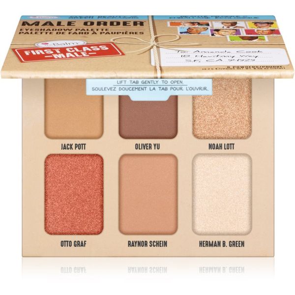 theBalm theBalm Male Order® First Class Male палитра сенки за очи 13,2 гр.