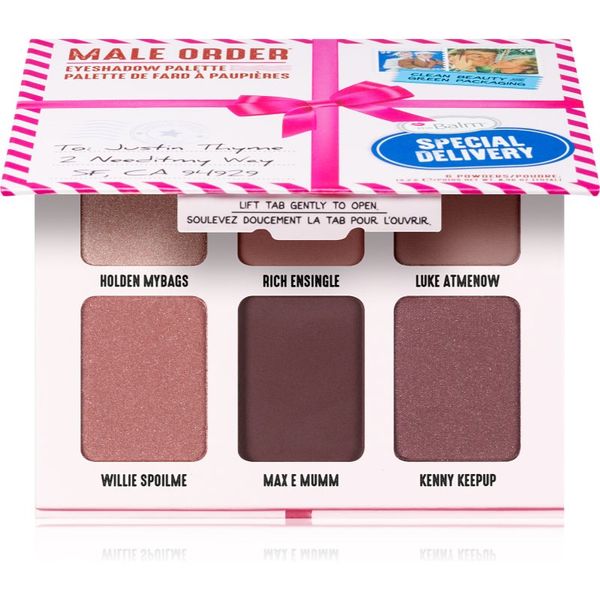 theBalm theBalm Male Order® Special Delivery палитра сенки за очи 13,2 гр.