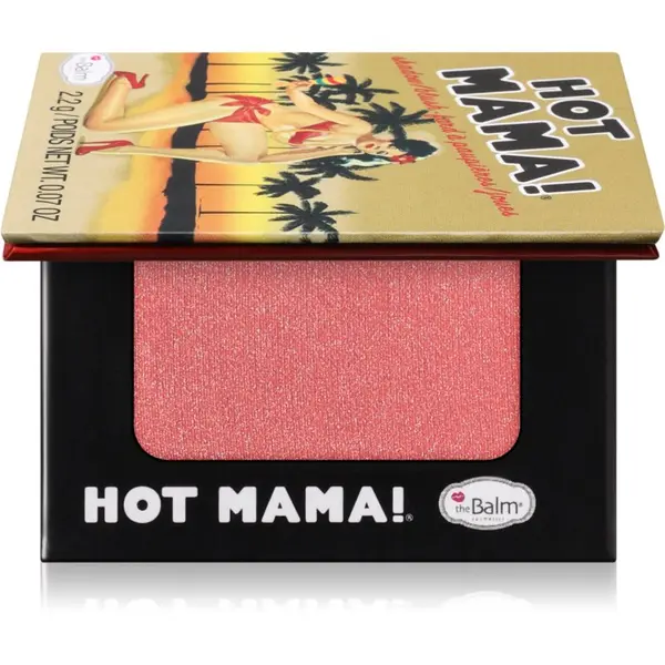 theBalm theBalm Mama® Hot руж и сенки за очи в едно цвят Beautiful Peachy Pink 2.2 гр.