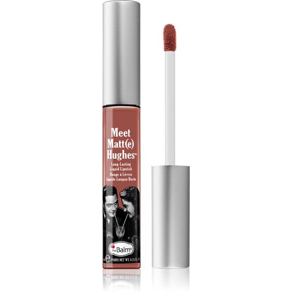 theBalm theBalm Meet Matt(e) Hughes Long Lasting Liquid Lipstick дълготрайно течно червило цвят Committed 7.4 мл.