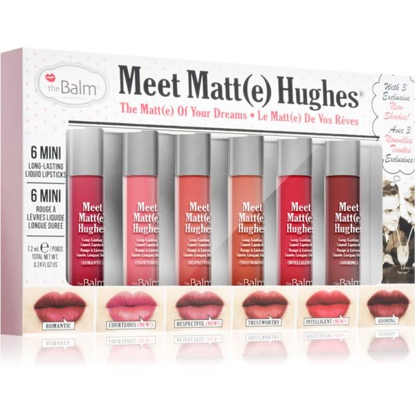 theBalm theBalm Meet Matt(e) Hughes Vol. 12 матов комплект за устни