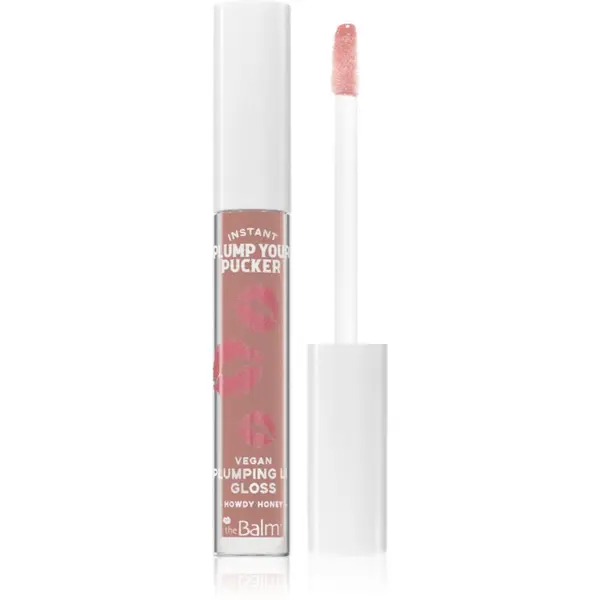 theBalm theBalm Plump Your Pucker Lip Gloss блясък за устни за по-голям обем цвят Howdy Honey 2.7 мл.
