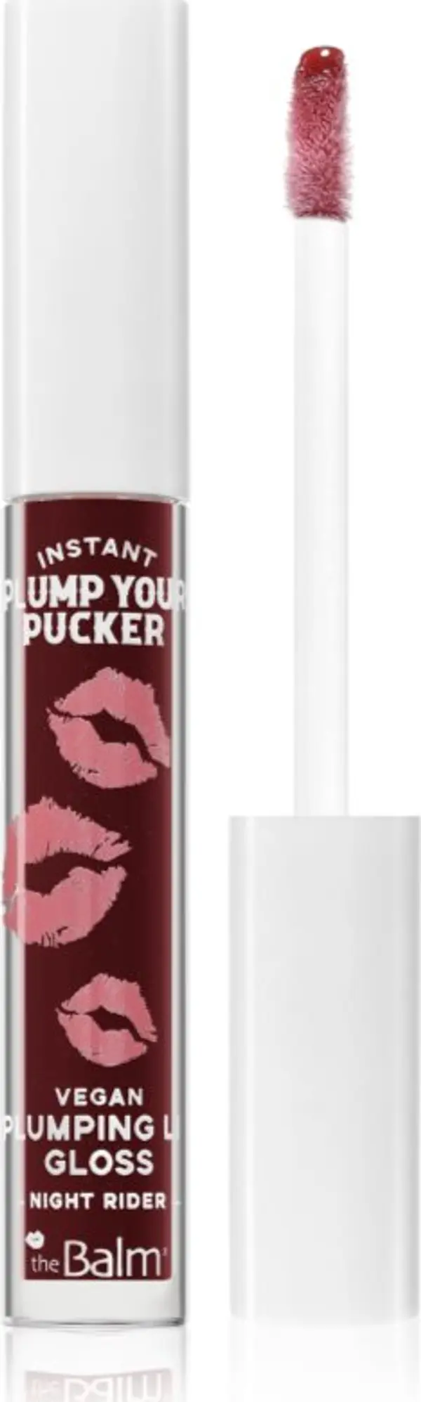 theBalm theBalm Plump Your Pucker Lip Gloss блясък за устни за по-голям обем цвят Night Rider 2.7 мл.