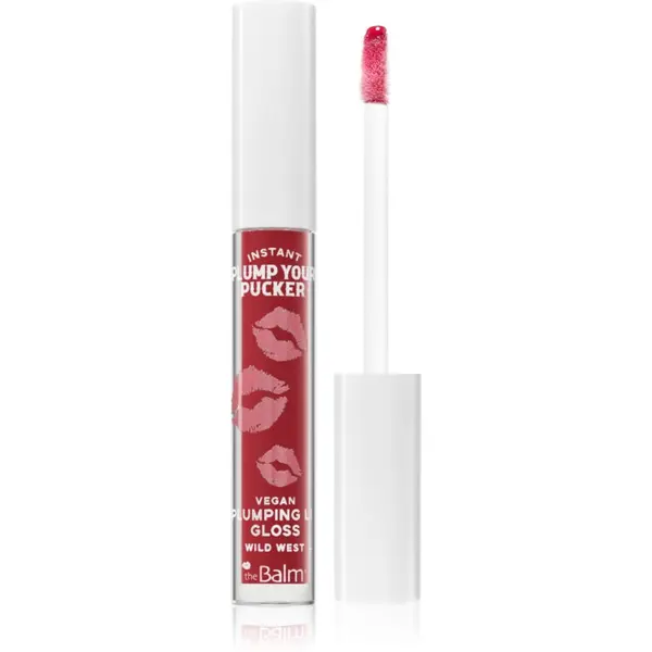 theBalm theBalm Plump Your Pucker Lip Gloss блясък за устни за по-голям обем цвят Wild West 2.7 мл.