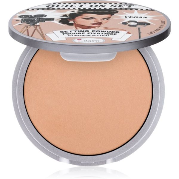 theBalm theBalm Quiet on Set матираща пудра цвят 03 Medium Neutral 8 гр.