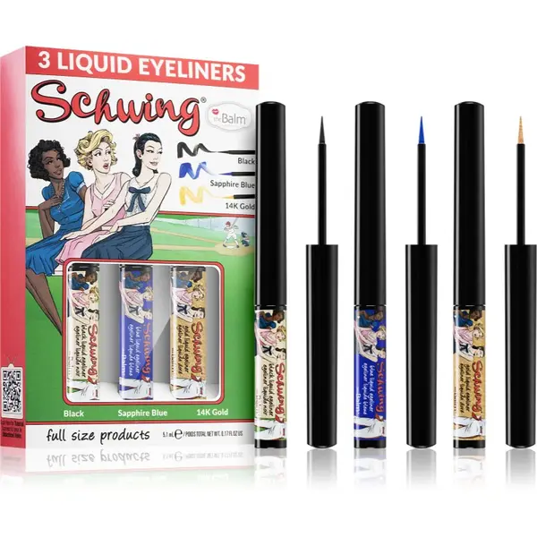 theBalm theBalm Schwing® Trio течни очни линии