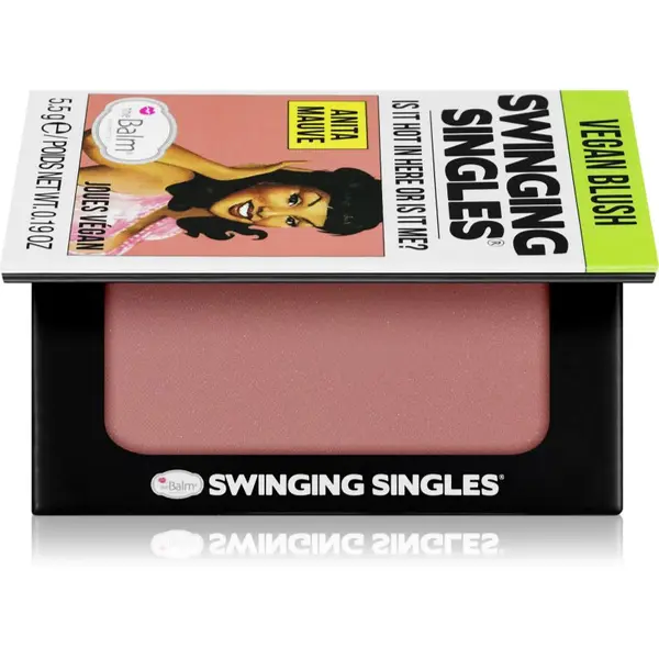 theBalm theBalm Swinging Singles Blush компактен руж цвят Anita Mauve 5.5 гр.