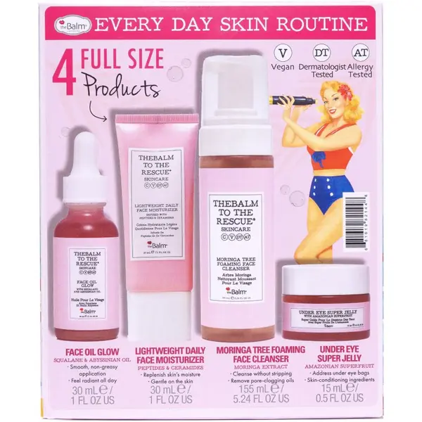 theBalm theBalm To The Rescue® Skincare Collection подаръчен комплект за лице