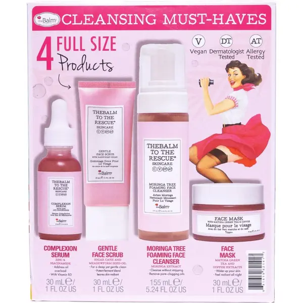 theBalm theBalm To The Rescue® Skincare Collection подаръчен комплект за перфектно почистена кожа