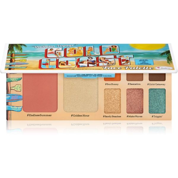theBalm theBalm Voyage Gold Coast палитра за лице 10 гр.