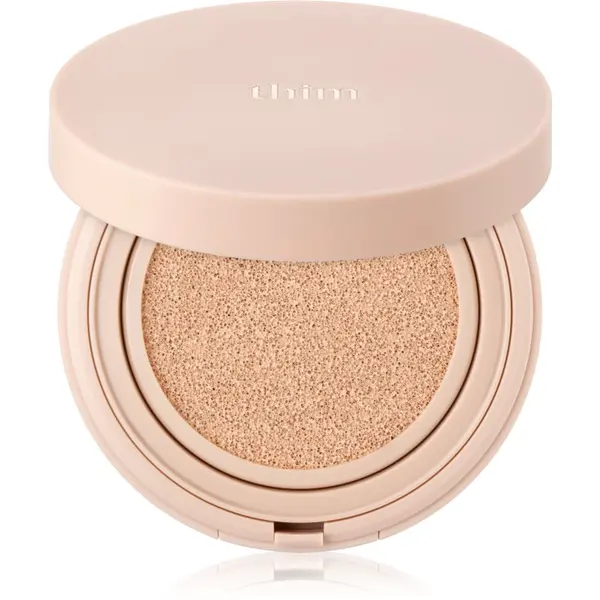 thim thim Luminous Skin Cushion дълготраен грим в гъбичка за освежаване и хидратация цвят 19 Porcelain 15 гр.
