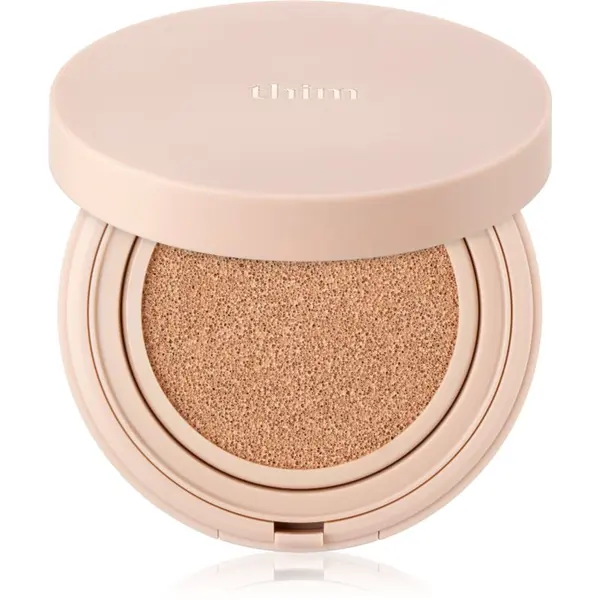 thim thim Luminous Skin Cushion дълготраен грим в гъбичка за освежаване и хидратация цвят 23 Natural Beige 15 гр.