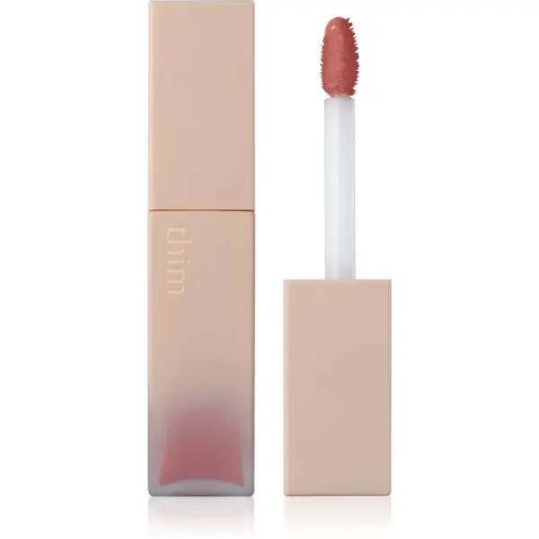 thim thim Satin Lip Glaze дълготраен гланц за устни с хидратиращ ефект цвят 01 Calm Rose 6 гр.
