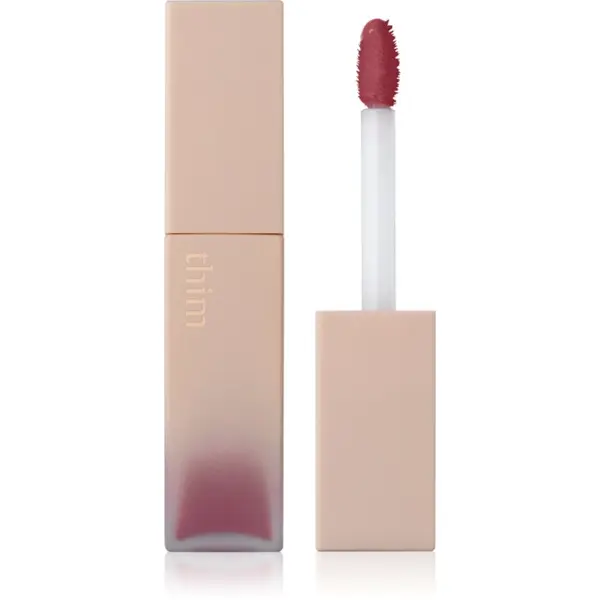 thim thim Satin Lip Glaze дълготраен гланц за устни с хидратиращ ефект цвят 05 Muted Plum 6 гр.
