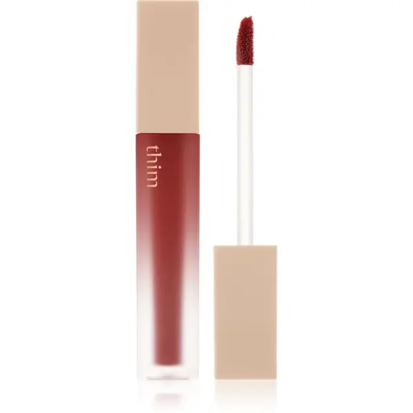thim thim Sheer Matte Liquid Lip леко течно матиращо червило цвят 04 Petal Red 4 гр.