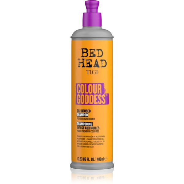 TIGI TIGI Bed Head Colour Goddess маслен шампоан за боядисана коса и коса с кичури 400 мл.