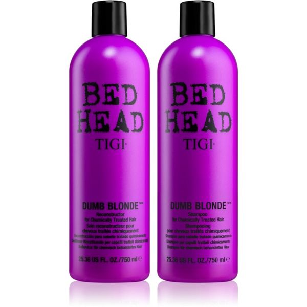 TIGI TIGI Bed Head Dumb Blonde изгодна опаковка (за боядисана коса) за жени