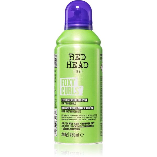 TIGI TIGI Bed Head Foxy Curls стилизираща пяна за къдрава коса 250 мл.