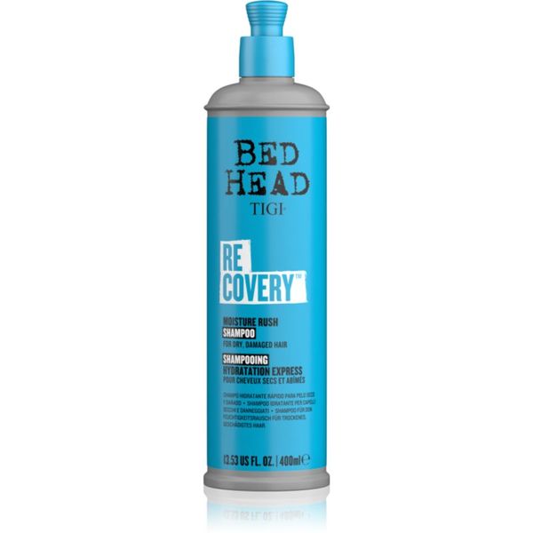 TIGI TIGI Bed Head Recovery хидратиращ шампоан за суха и увредена коса 400 мл.