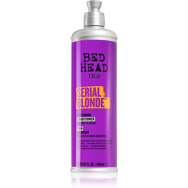 TIGI TIGI Bed Head Serial Blonde възстановяващ балсам за блонд коса и коса с кичури 600 мл.