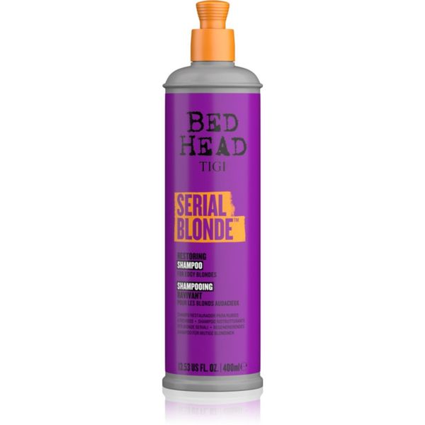 TIGI TIGI Bed Head Serial Blonde възстановяващ шампоан за руса коса 400 мл.