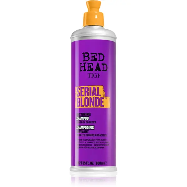 TIGI TIGI Bed Head Serial Blonde възстановяващ шампоан за руса коса 600 мл.