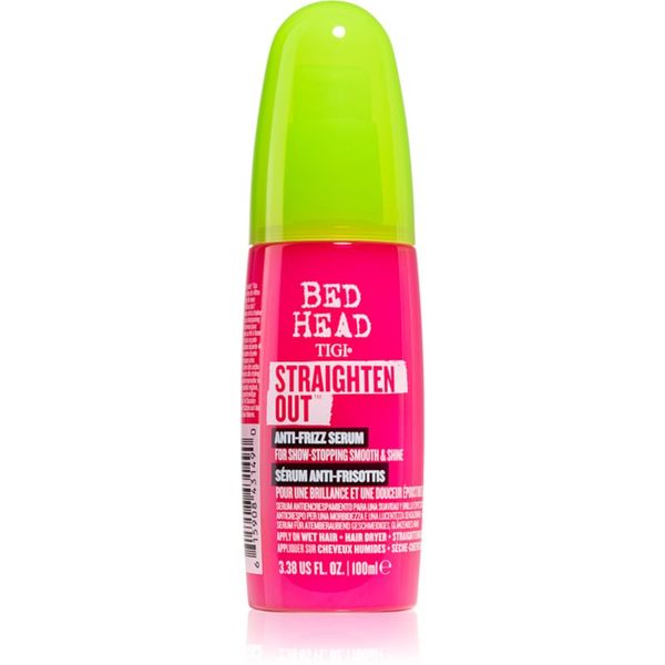 TIGI TIGI Bed Head Straighten Out изглаждащ серум за блясък и мекота на косата 100 мл.