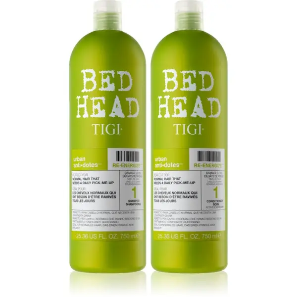 TIGI TIGI Bed Head Urban Antidotes Re-energize изгодна опаковка за нормална коса за жени