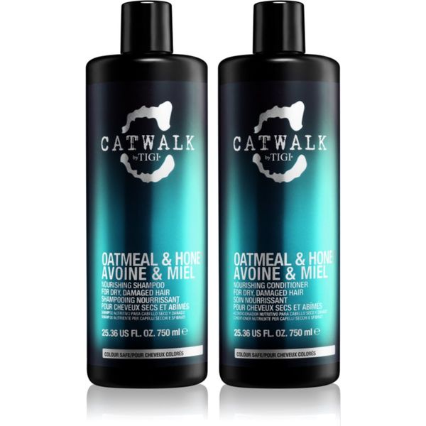 TIGI TIGI Catwalk Oatmeal & Honey изгодна опаковка(за увредена коса) за жени