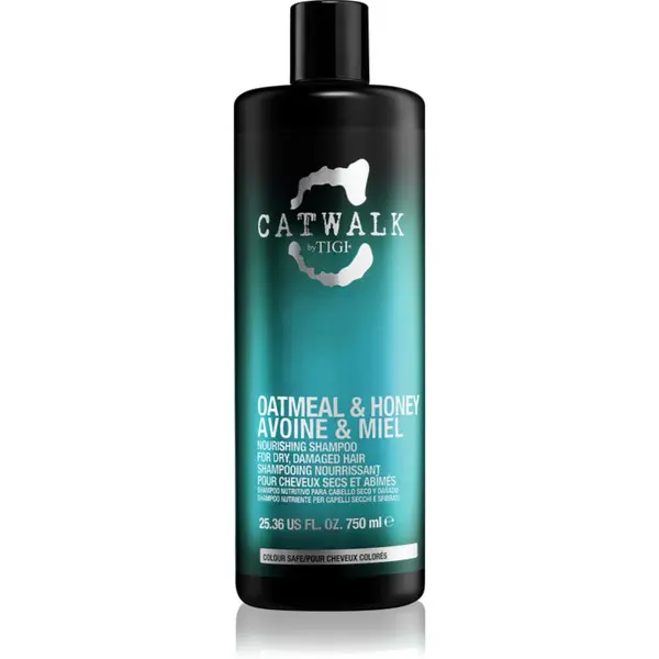 TIGI TIGI Catwalk Oatmeal & Honey подхранващ шампоан  за суха и чувствителна коса 750 мл.